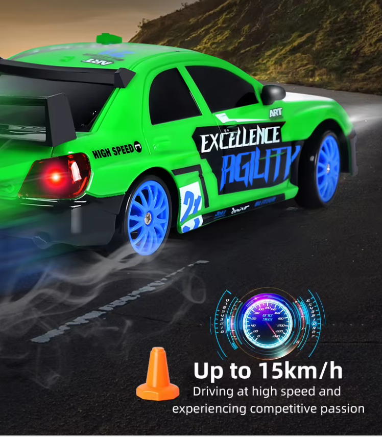 1:24 Scale RC Drift Car for Kids – High-Speed Indoor &amp; Outdoor Drift Car