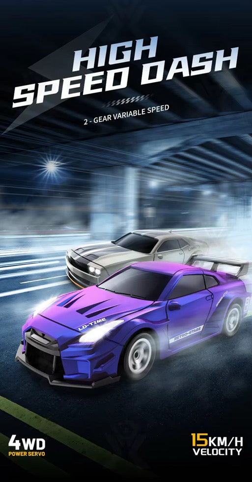 Micro Drift RC Car for Kids – Compact Indoor Drift Car (Beginner Friendly)