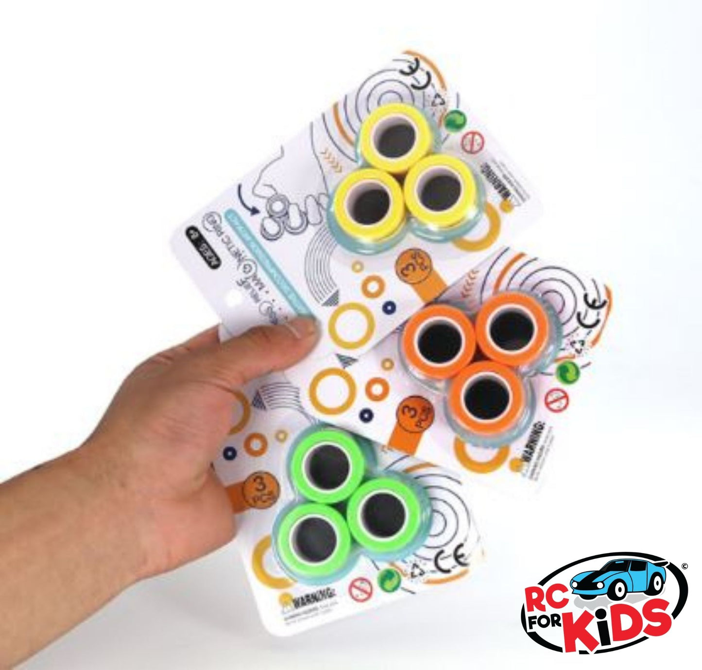 Magnetic Finger Spinner Rings | Stress Reliever