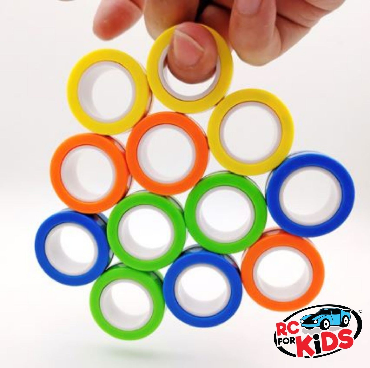Magnetic Finger Spinner Rings | Stress Reliever