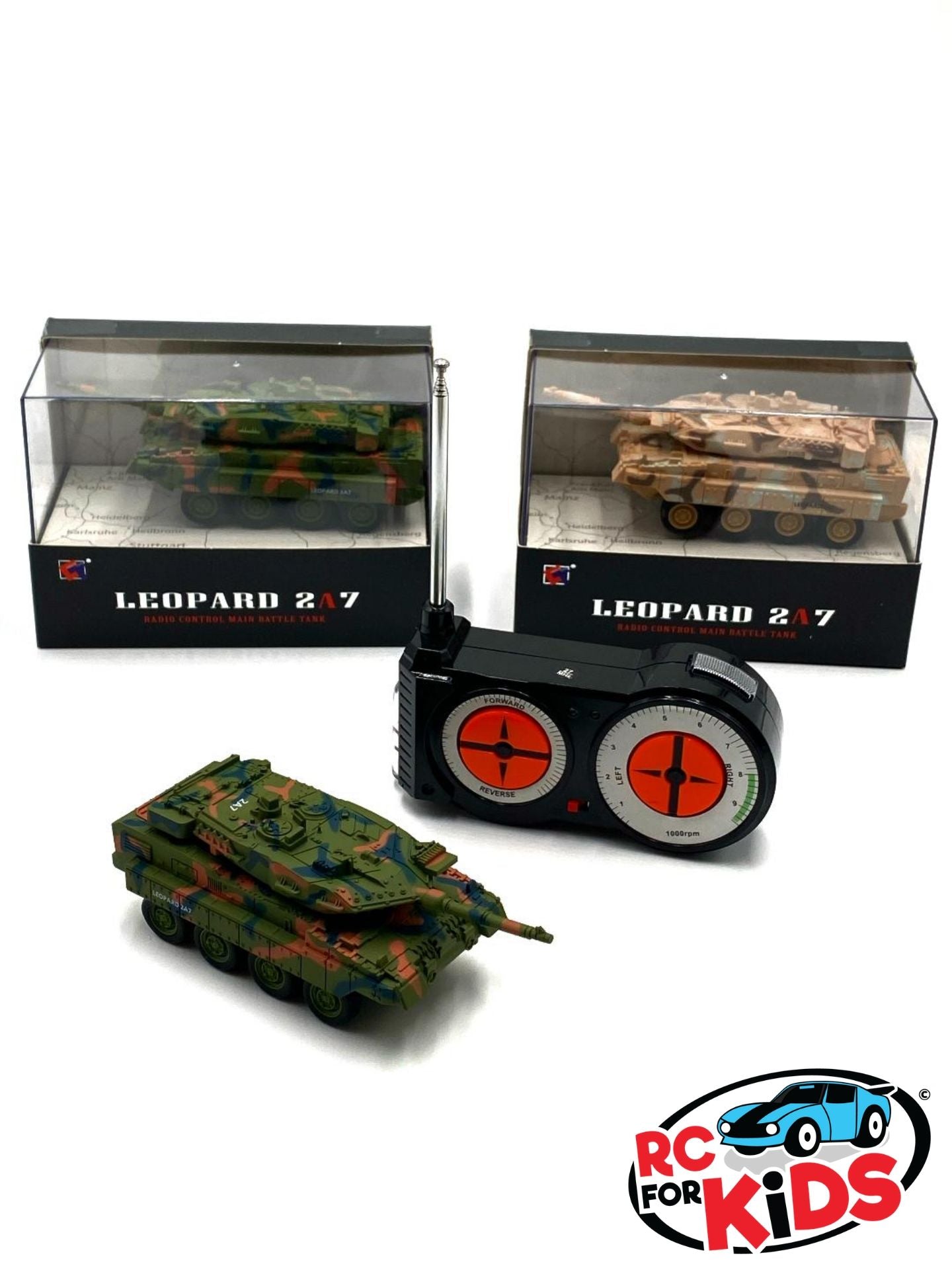 LEOPARD 2A7 MINI MILITARY REMOTE CONTROL BATTLE TANK