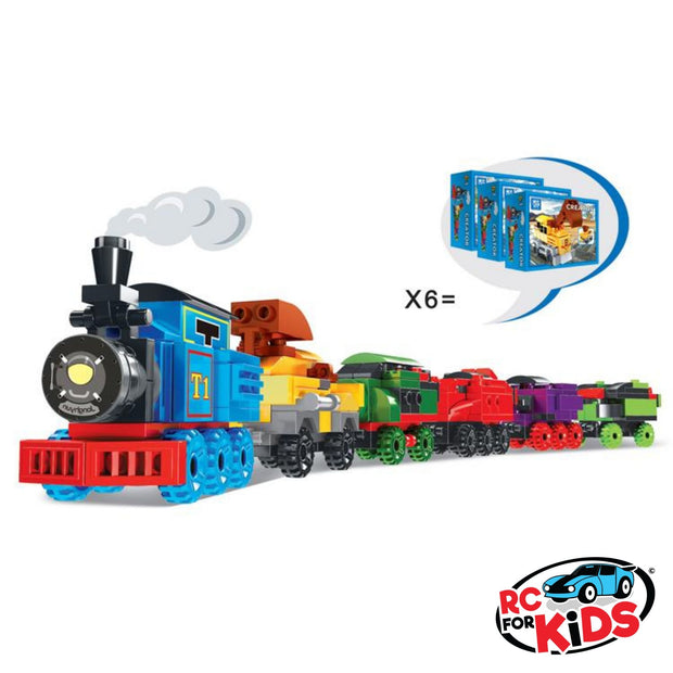 Train Creator Building Blocks Set 2 in 1 (T14 Train)
