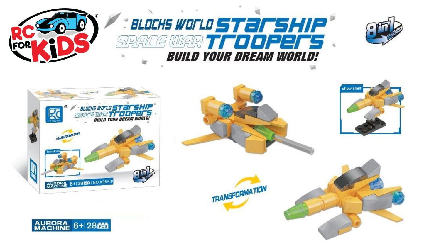 Starship Troopers Complete Building Block set Collection