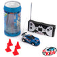 Micro RC Car | Blue Can | Remote Control Mini Race Car Children toy that comes in the Rc For Kids Toy Box