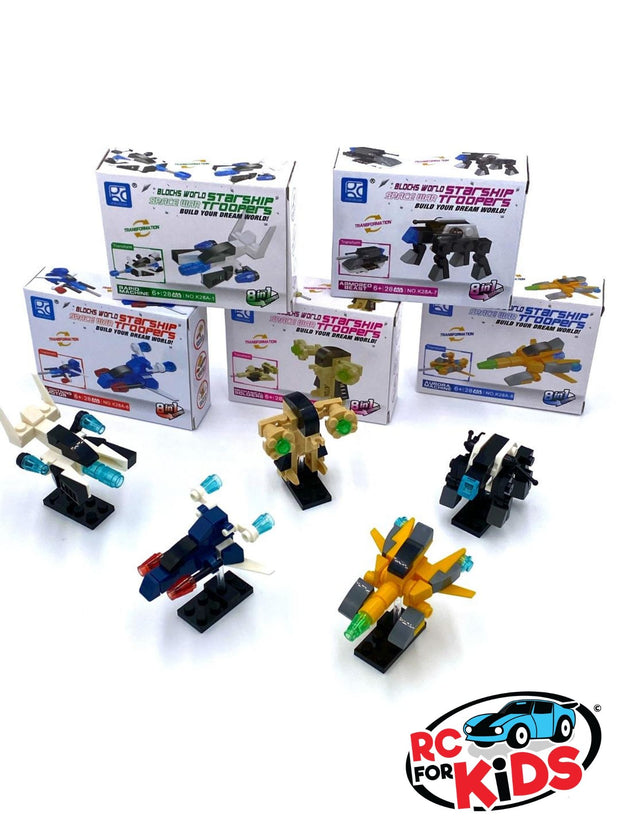 Starship Troopers Building Block set 5 Pack!
