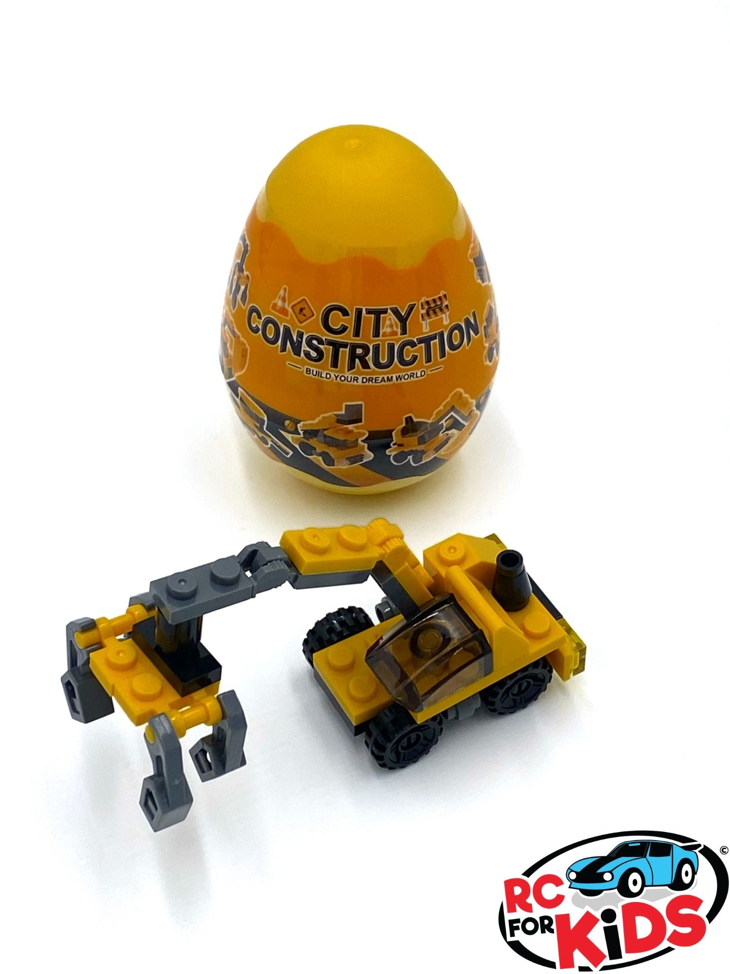 Construction Building Brick Block Crane set, Lego Compatible building Blocks, may be included in Rc For Kids Toy Box.