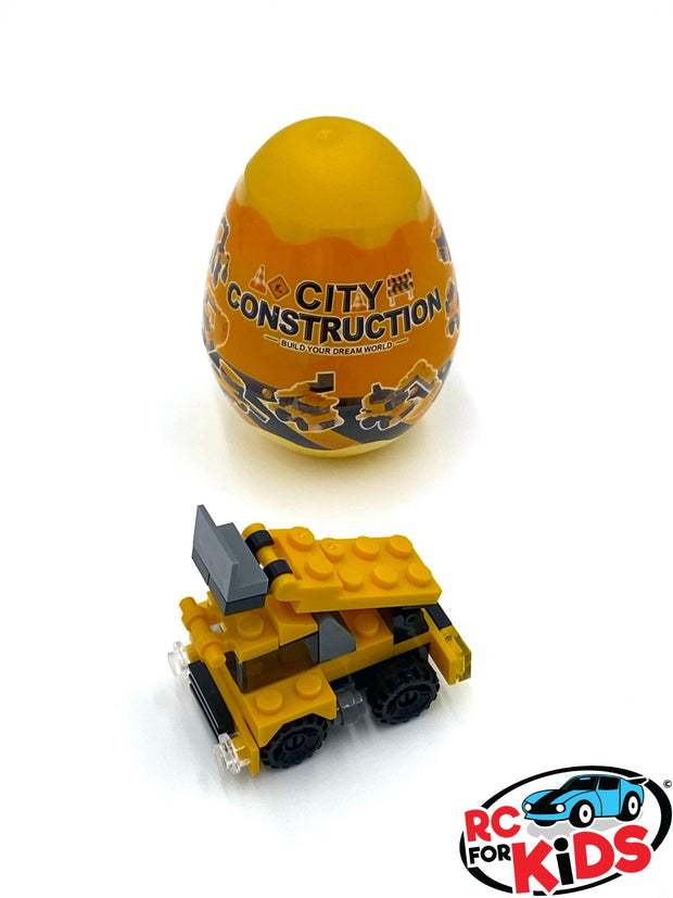 City Construction Building Block Test Vehicle, Children Toy, Lego Compatible. May be part of Rc For Kids Toy Box.