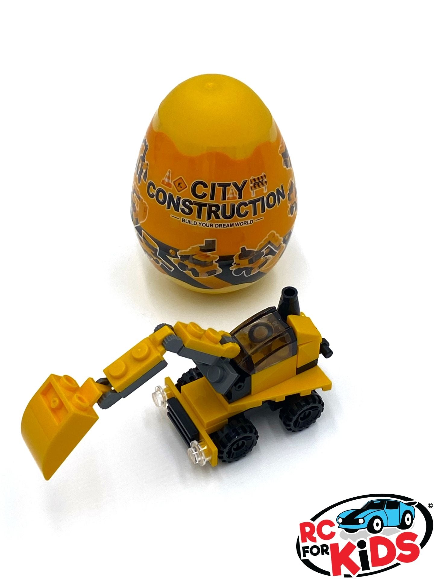 Building Brick Block Excavator, construction Lego Compatible Building Bricks. May be included in the Toy Box.