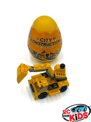 Large Excavator Building Brick Block set, 2 in 1, Lego Compatible.