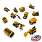 City Construction Building Brick Block Forklift set 2 in 1