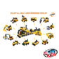 City Construction Building Brick Block Forklift set 2 in 1