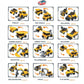 City Construction Building Brick Block Forklift set 2 in 1