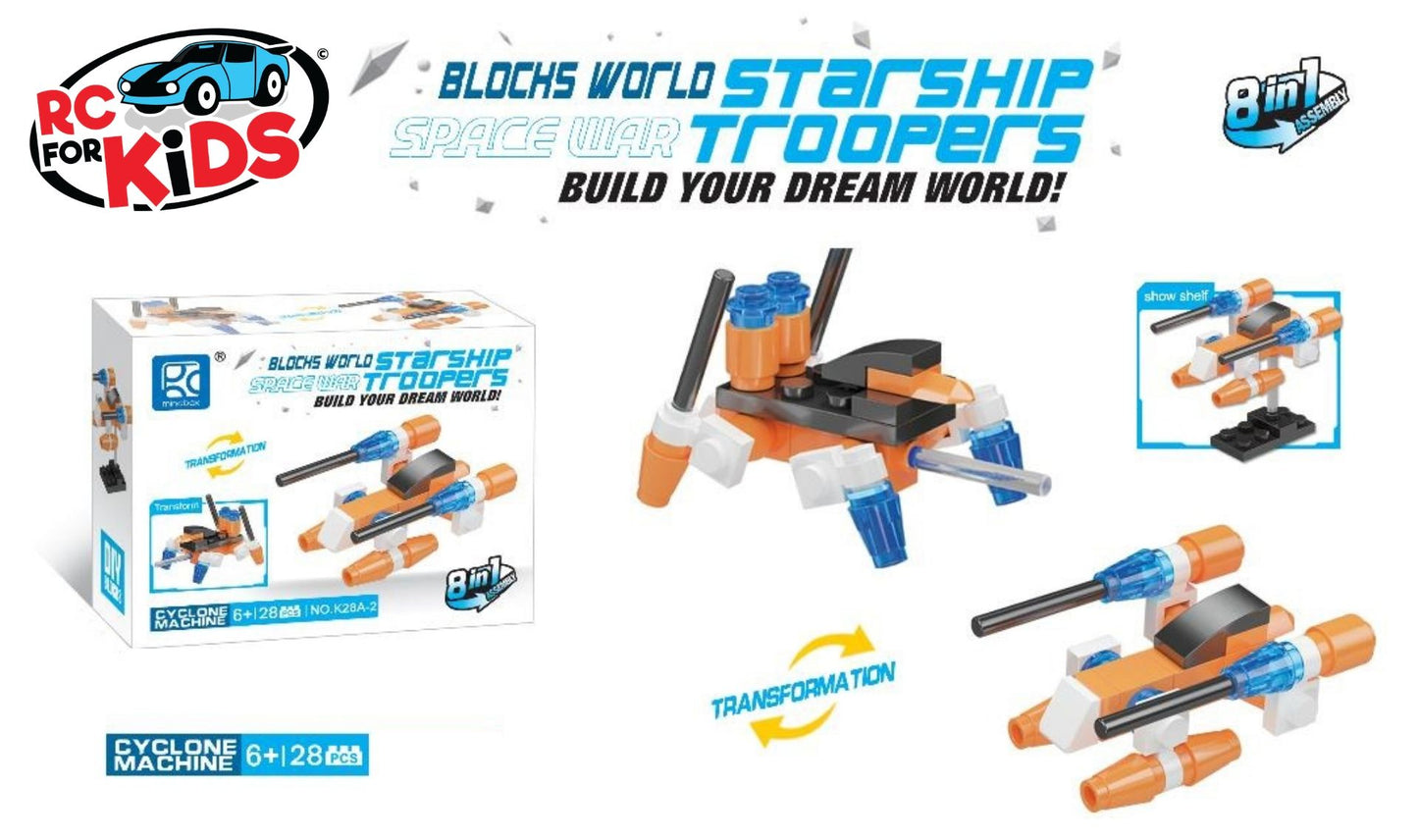 Starship Troopers Complete Building Block set Collection