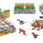 Velociraptor Dinosaur Building Brick Blocks 6 in 1