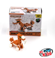 Dinosaur Park Building Brick Blocks 5 Pack