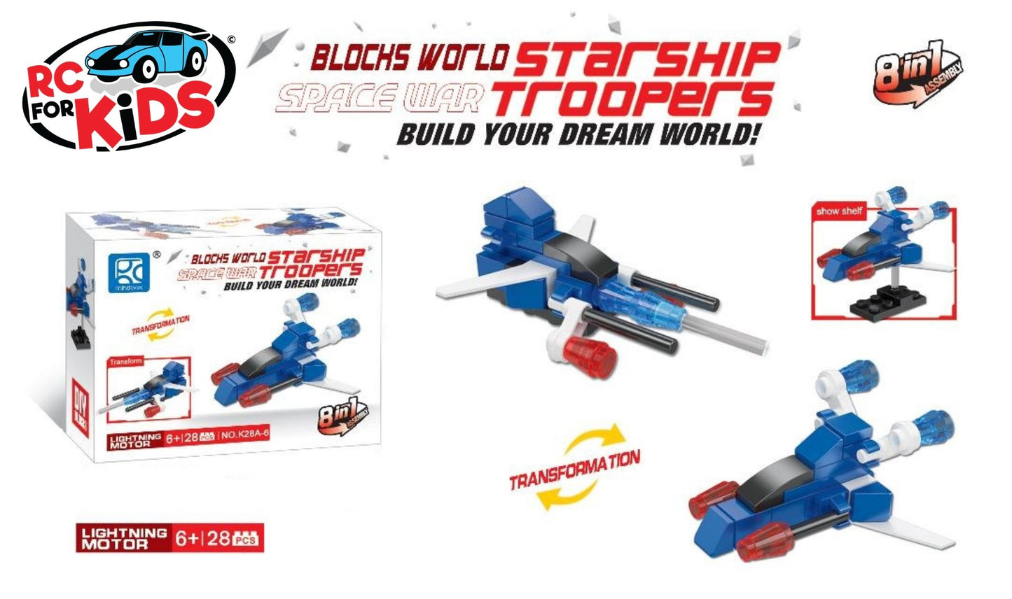 Starship Troopers Complete Building Block set Collection