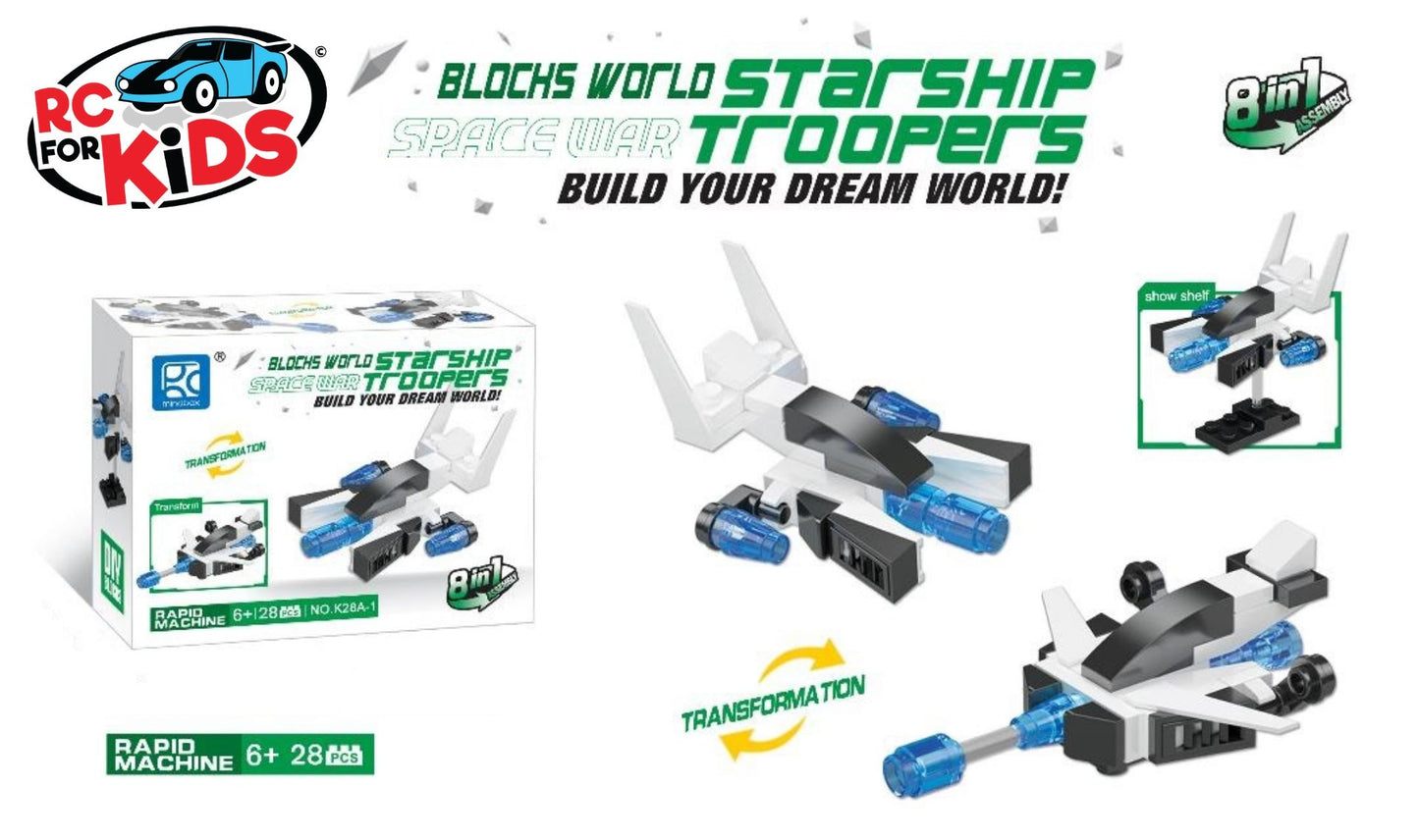 Starship Troopers Complete Building Block set Collection