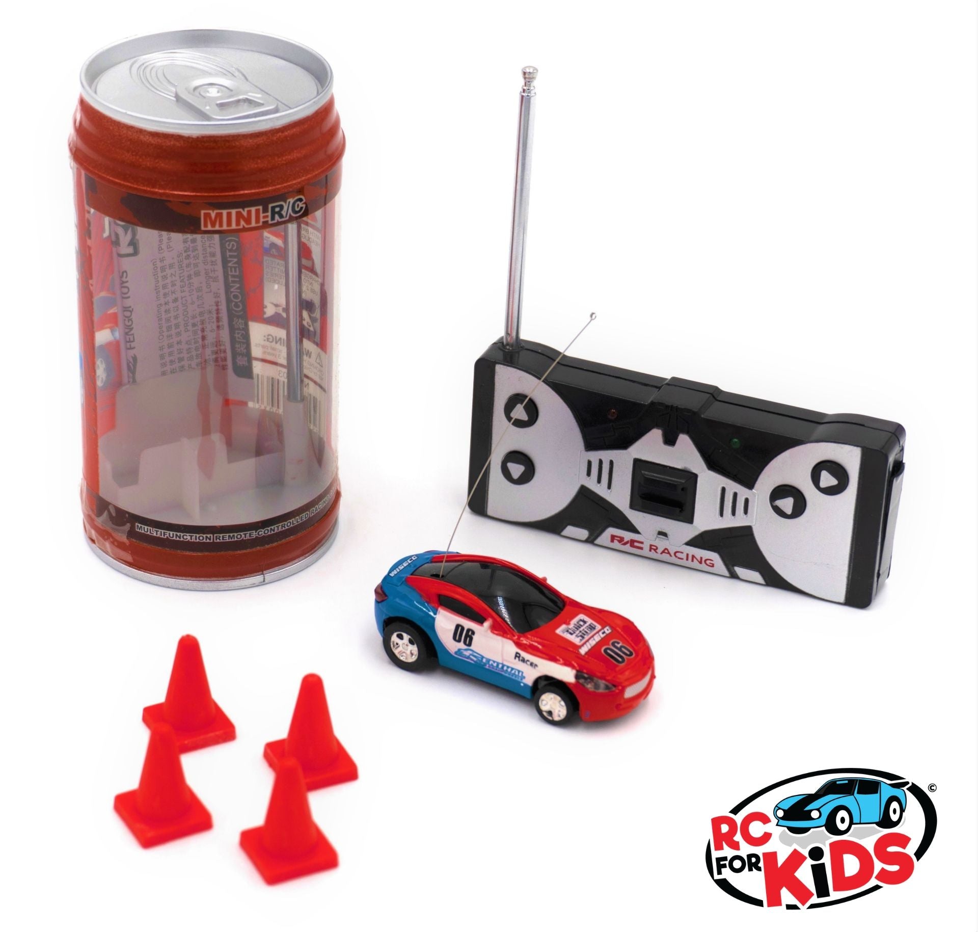 Micro RC Car | Red Can | Remote Control Mini Race Car Children toy that comes in the Rc For Kids Toy Box