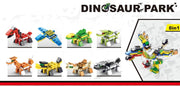 Dinosaur Park X2 Building Brick Blocks 8 in 1