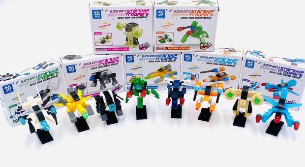 Starship Troopers Building Block set 3 Pack Add On Special