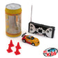 Micro RC Car | Yellow Can | Remote Control Mini Race Car Children toy that comes in the Rc For Kids Toy Box